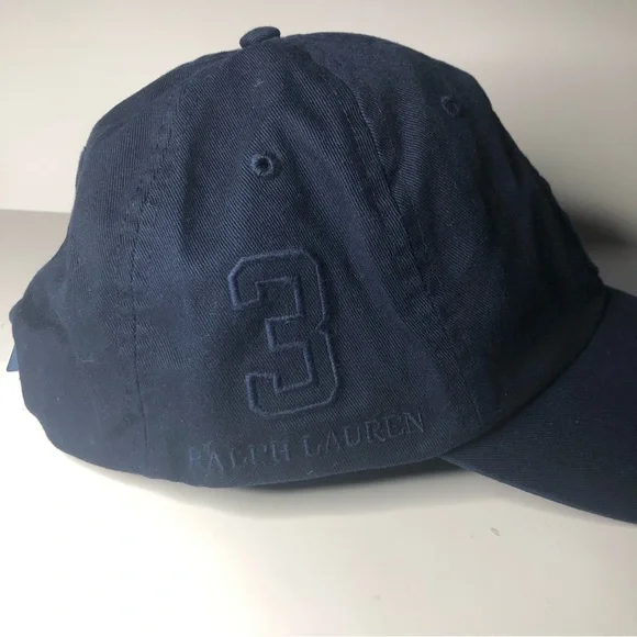 🧢NEW🧢 Polo Ralph Lauren Baseball Cap wi/ adj Leather Strap Closure -Authentic